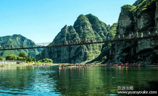 十度旅游景点在哪里，北京市房山区西南(被称为中国自然风景区之首)