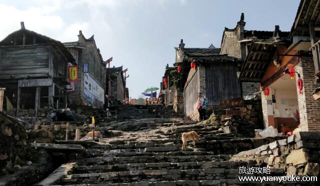 南岗千年瑶寨在哪里，广东省连州市(保存完好的瑶族传统建筑群)