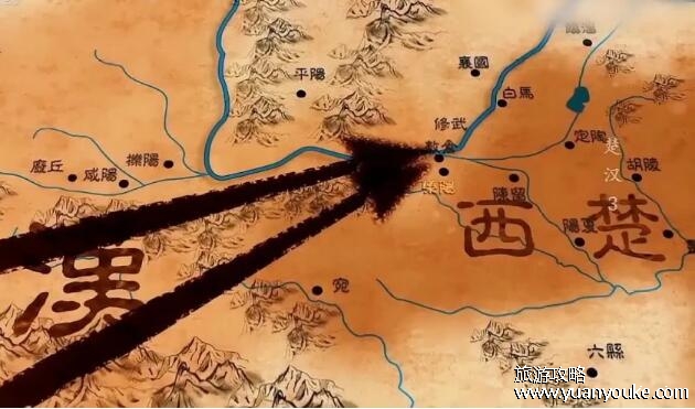 楚河汉界在今天的哪个地方，河南省荥阳市光武山鸿沟(一种说法是在国外)