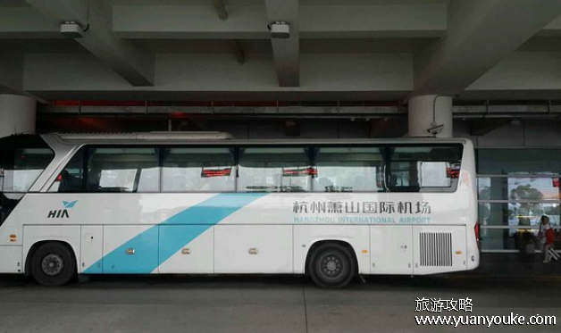 萧山机场大巴时刻表，26条线路的发车时间(部分线路夜间发车时间详情)