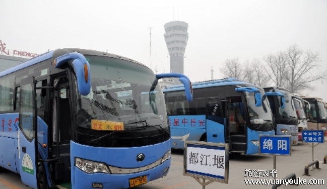 成都机场大巴时刻表，天府国际机场和双流机场大巴专线运营时间