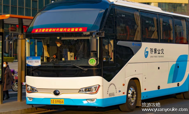 济南机场大巴时刻表，市内5条线路发车时间以及途径站点详情