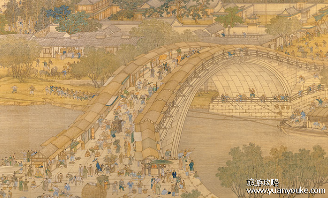 清明上河图描绘的是哪个城市，北宋时期的汴京(现在在河南开封)