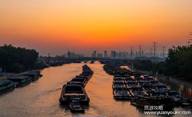 京杭大运河起点和终点在哪，起点是杭州终点是北京