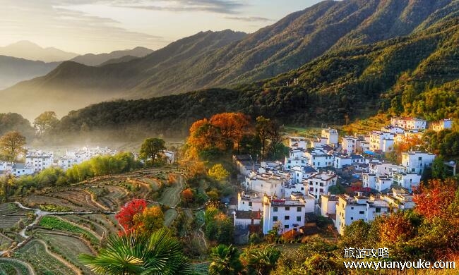 婺源在哪里，江西省上饶市(婺源县境内的风景区推荐)