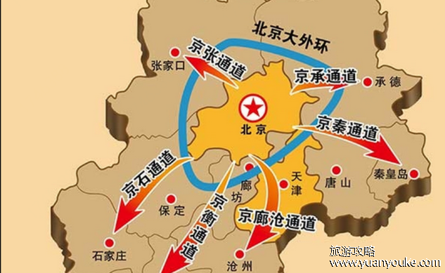 京津冀是指哪三个城市，以北京和天津以及河北城市为首的首都经济圈