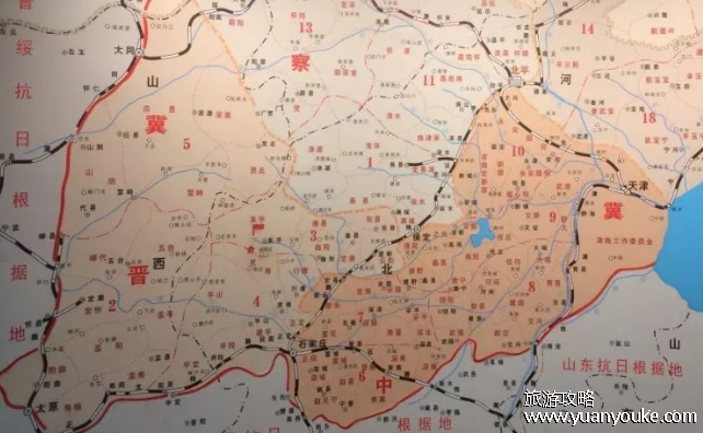 晋察冀是哪三省的简称，山西省、察哈尔省、河北省(察哈尔省已被撤销)