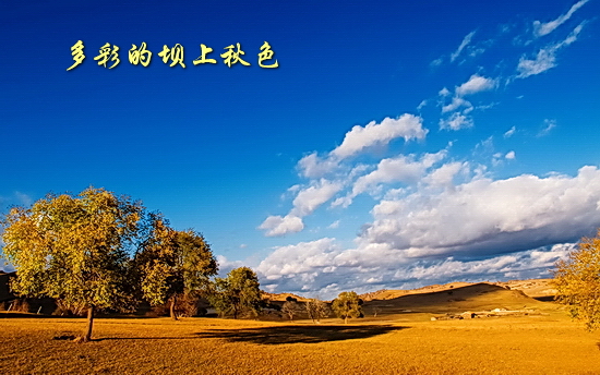 坝上秋色风光图片欣赏