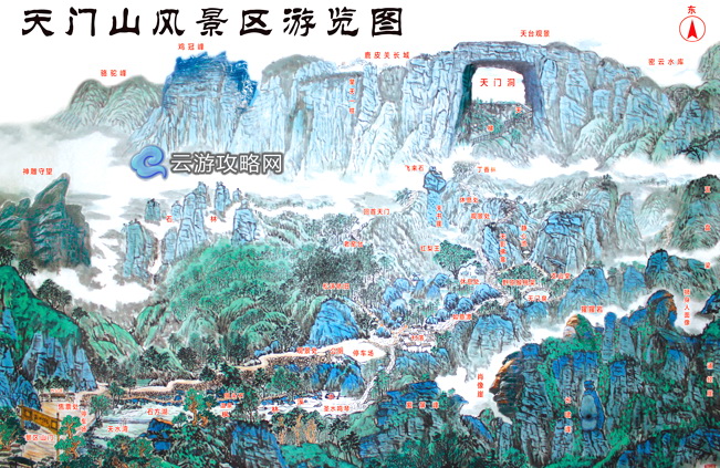 北京密云天门山 