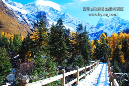 四川甘孜州四姑娘山景区