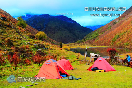 四川甘孜州四姑娘山景区