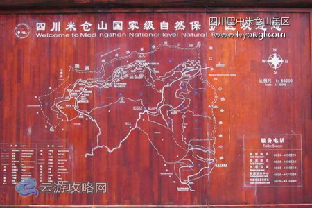 四川巴中米仓山