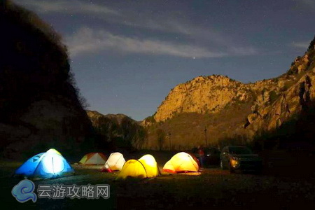 北京怀柔白河峡谷