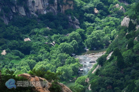 北京怀柔白河峡谷