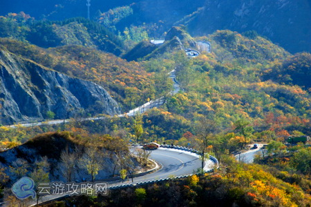 北京怀柔白河峡谷