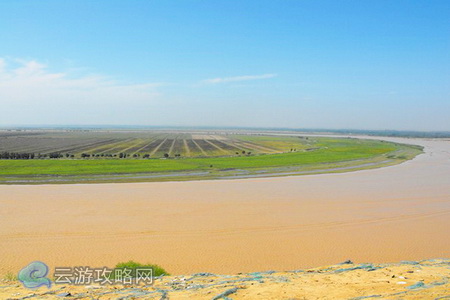 吴忠青铜峡金沙湾中华黄河坛景区