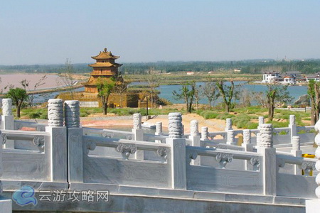 吴忠青铜峡金沙湾中华黄河坛景区