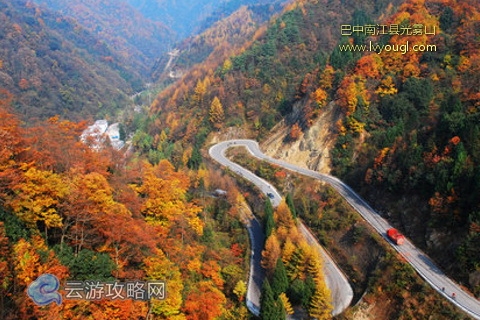 巴中南江县光雾山