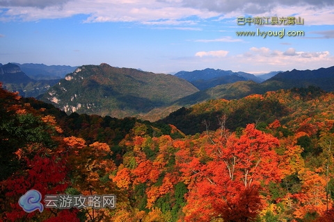 巴中南江县光雾山