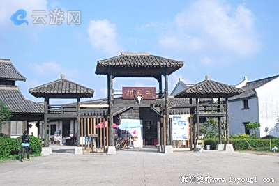 舟山桃花岛射雕影视城