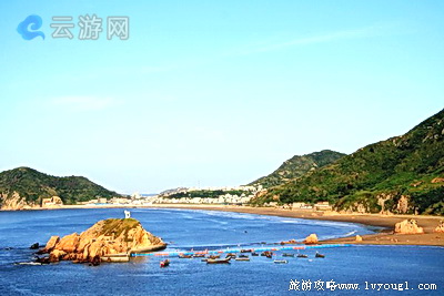 舟山嵊泗南长涂沙滩