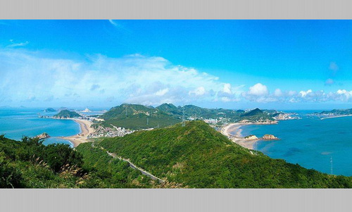南长涂沙滩和基湖沙滩