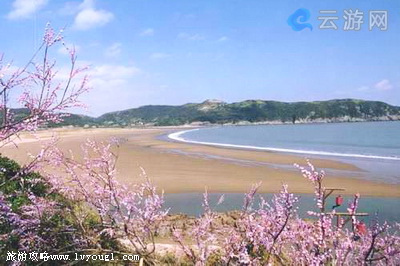 舟山桃花岛塔湾金沙景区