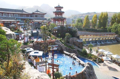蓝田汤峪温泉