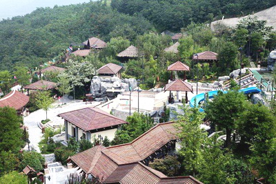 西安蓝田汤峪天潭温泉