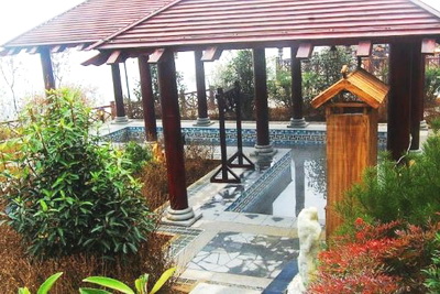 西安蓝田汤峪天潭温泉