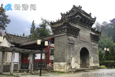 紫柏山张良庙景区