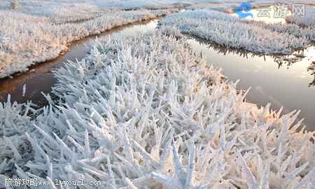 中国死海运城盐湖