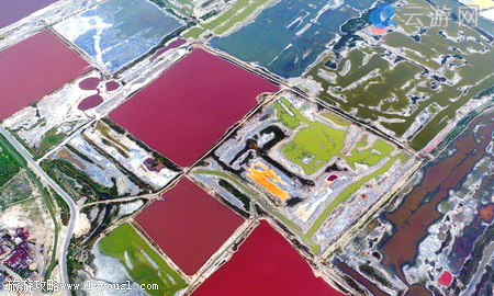 中国死海运城盐湖