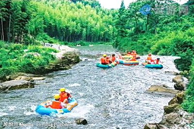 余杭仙山谷漂流