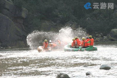 宁陕筒车湾漂流