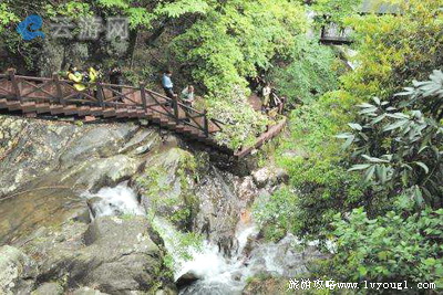 长沙浏阳大围山峡谷漂流