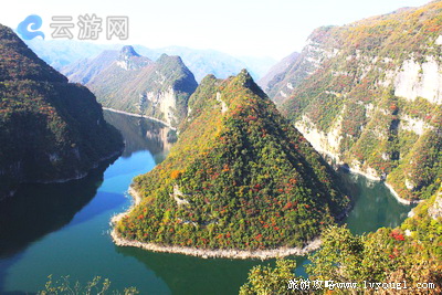 灵龙峡大拐弯图片
