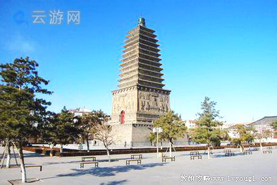 辽宁朝阳北塔博物馆