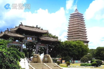 辽宁朝阳北塔博物馆