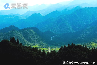 坪坝营青云阁景区