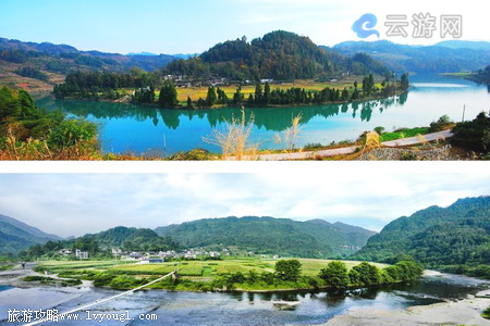 咸丰唐崖河景区风光