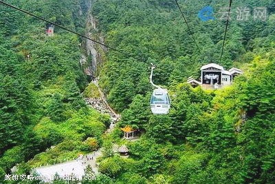 苍山感通索道
