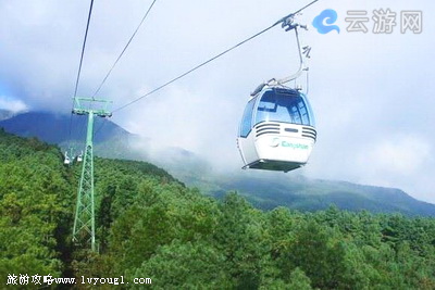 苍山感通索道
