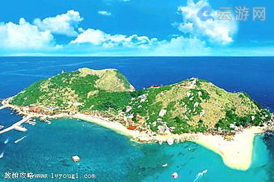 海南分界洲岛全景图