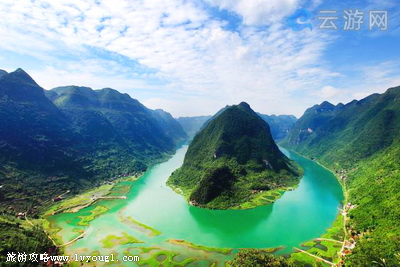 河池大化红水河百里画廊