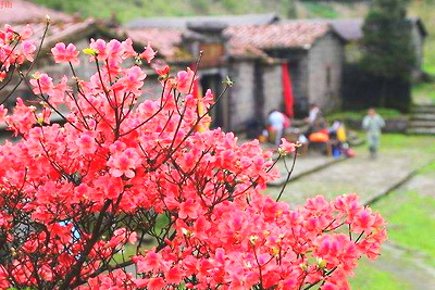 梁野山景区云礤村