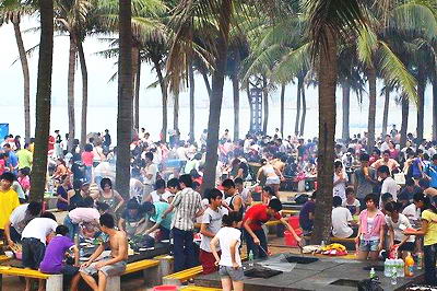 海口假日海滩景区