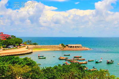 海陵岛南海放生台