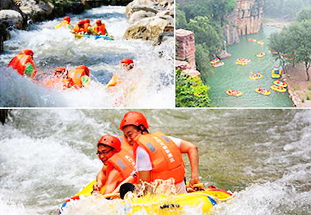 太行大峡谷漂流
