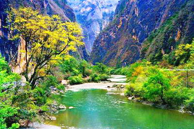 香格里拉大峡谷